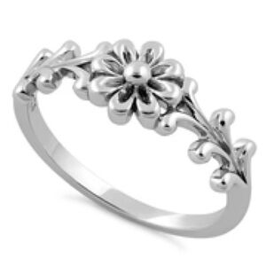 Sterling Silver Como La wildflower